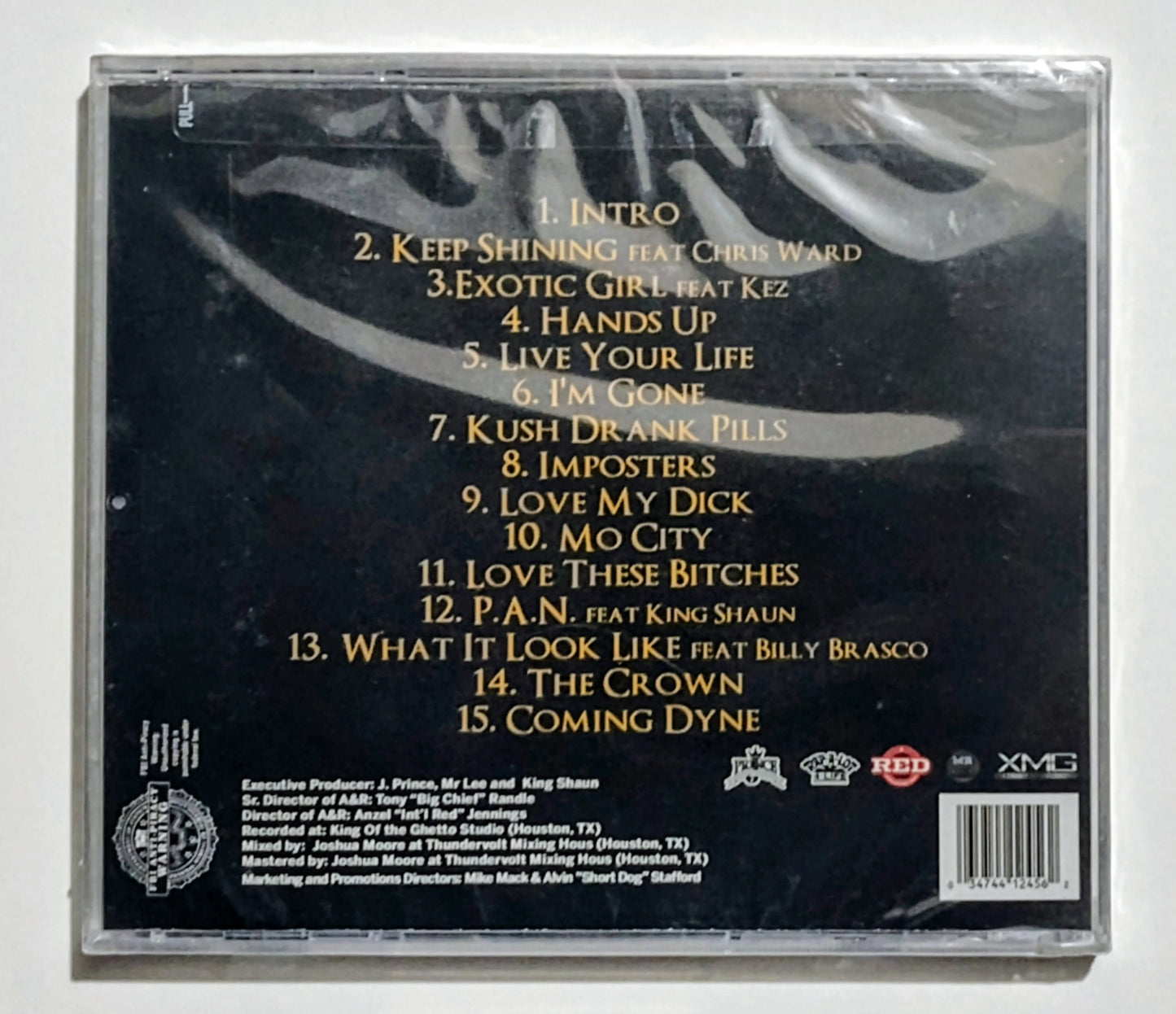 Z-Ro - "The Crown" - COMPACT DISC VG+/M (Sealed; large crack in cover)
