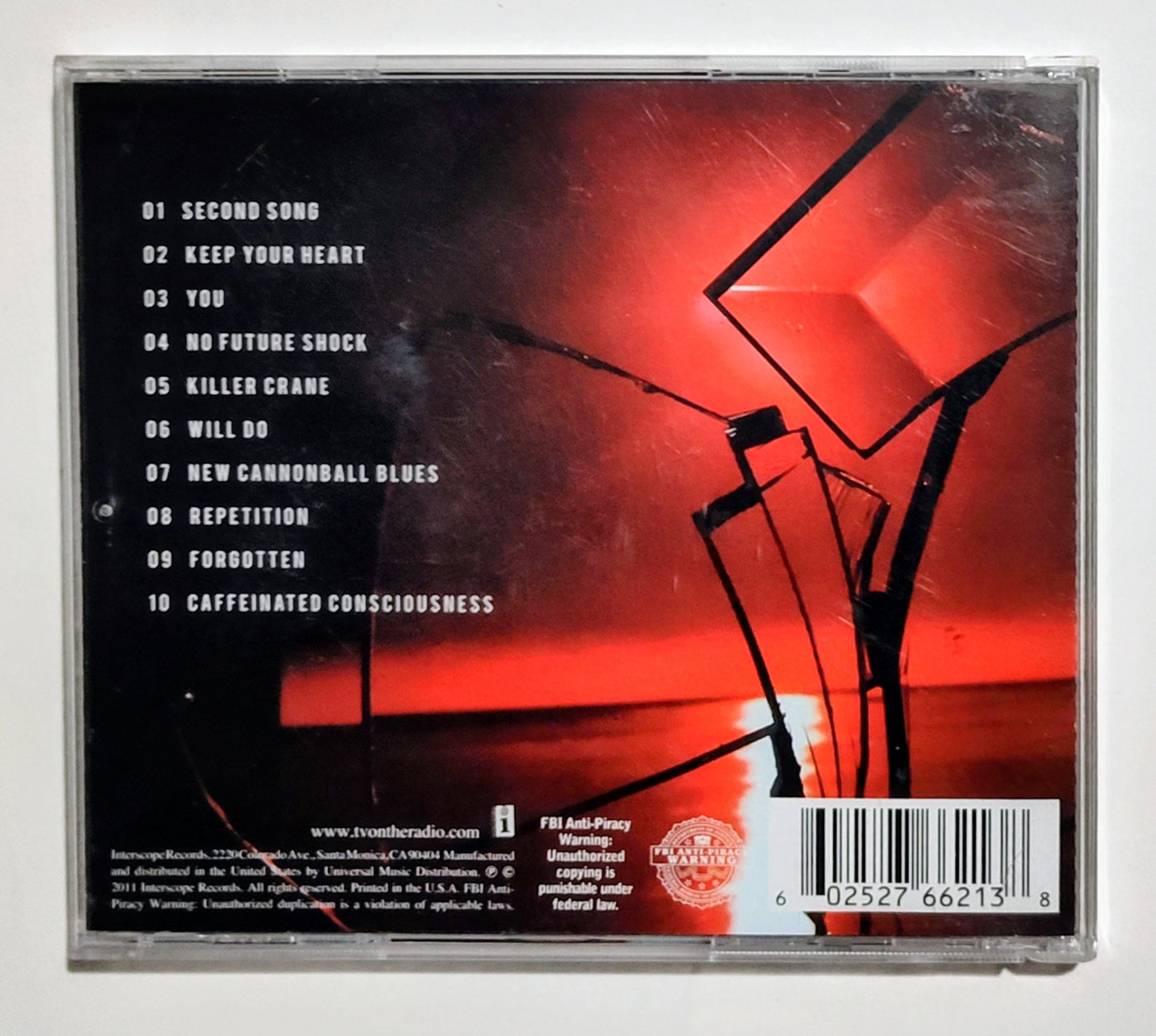 TV On The Radio - "Nine Types Of Light" - INDIE COMPACT DISC VG/VG+