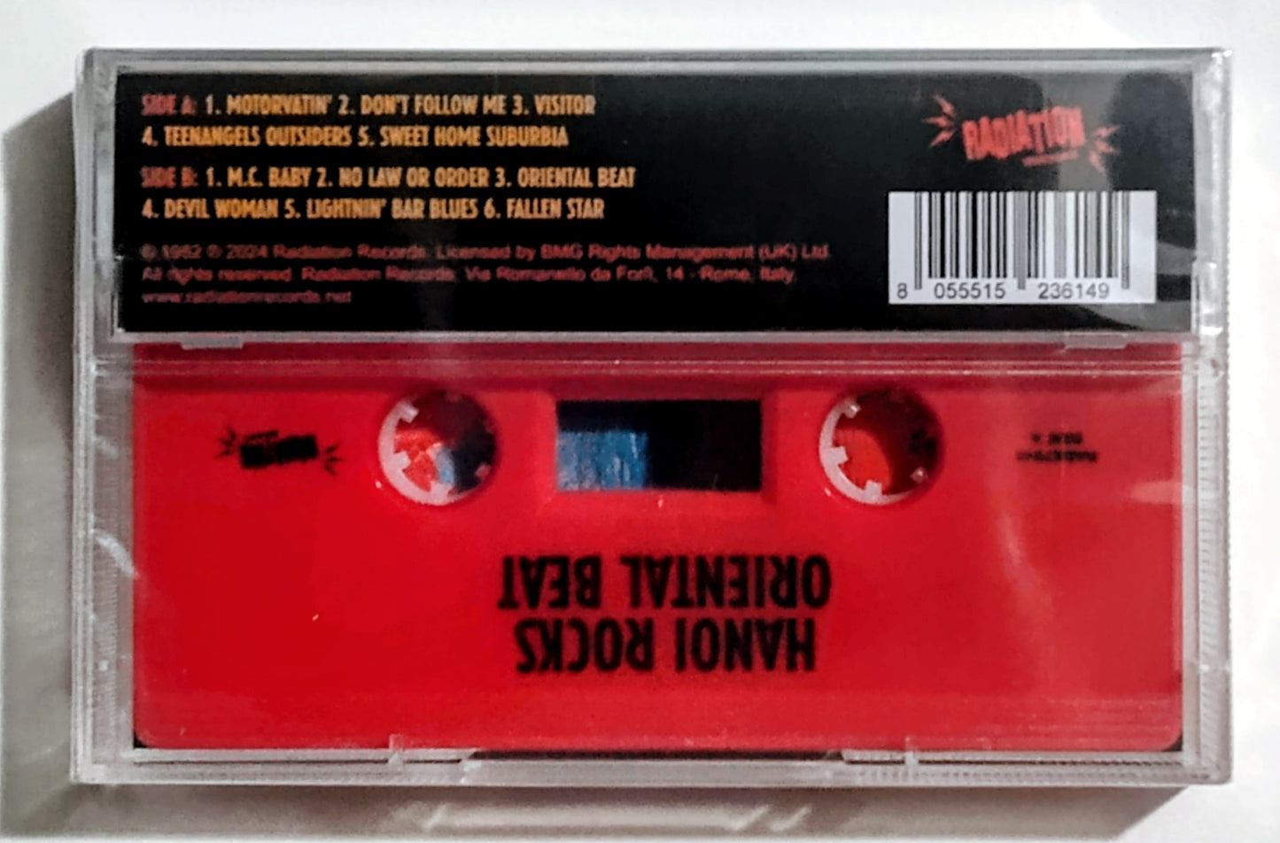 Hanoi Rocks - "Oriental Beat (Reissue)" - CASSETTE TAPE M/M (Sealed)