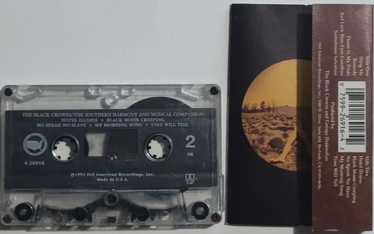 Black Crowes, The - “Southern Harmony And Musical Companion” - CASSETTE TAPE VG+/VG+ *🚨*