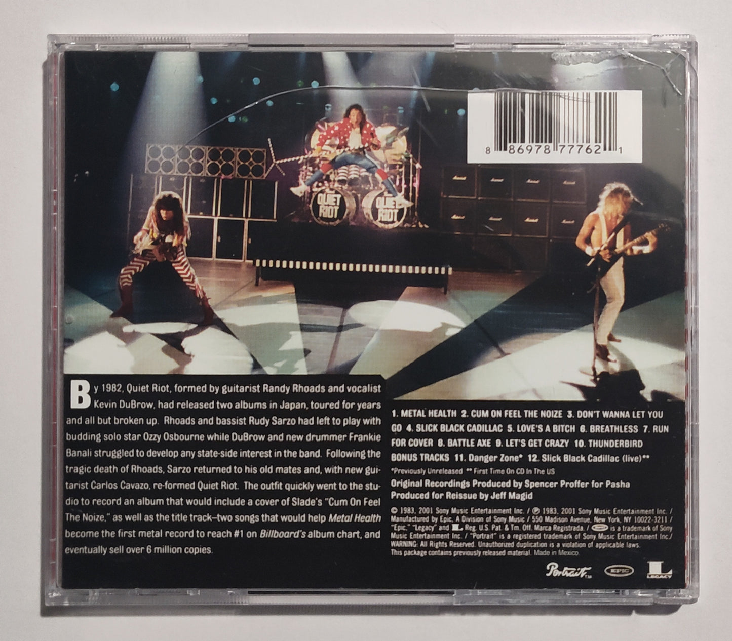 Quiet Riot - "Metal Health" - COMPACT DISC VG+/NM