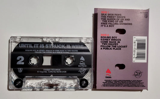 Wire - " Bell Is A Cup Until It Is Struck" - CASSETTE TAPE (DOLBY HX PRO B NR) VG+/VG+