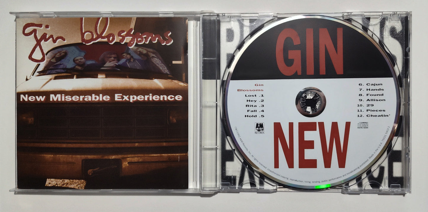 Gin Blossoms - "New Miserable Experience" - COMPACT DISC VG/VG