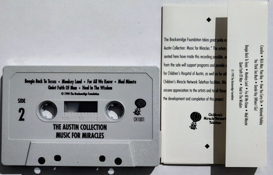 Various Artists - “The Austin Collection: Music For Miracles Compilation” - CASSETTE TAPE VG+/VG+
