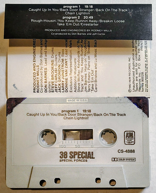 38 Special - “Special Forces” - CASSETTE TAPE VG/VG