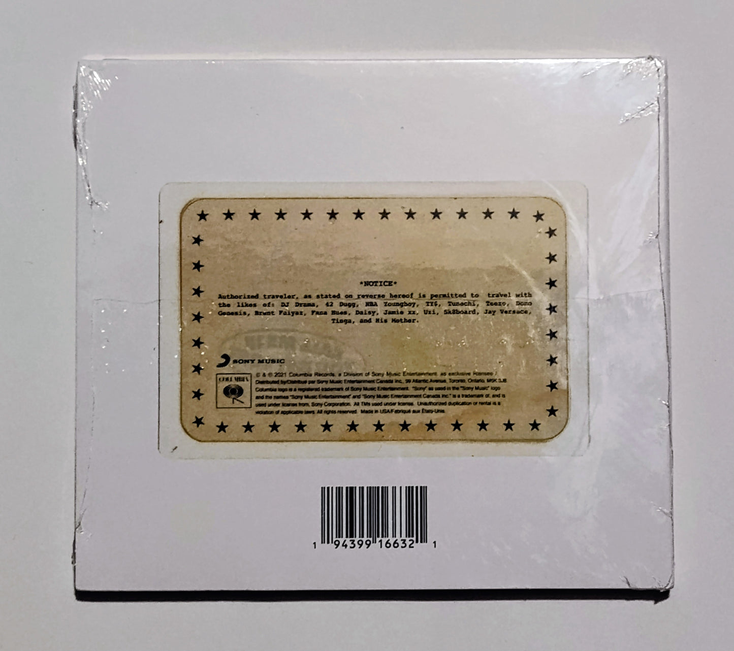 Tyler, The Creator - "Call Me If You Get Lost" - INDIE COMPACT DISC M/M (Sealed)