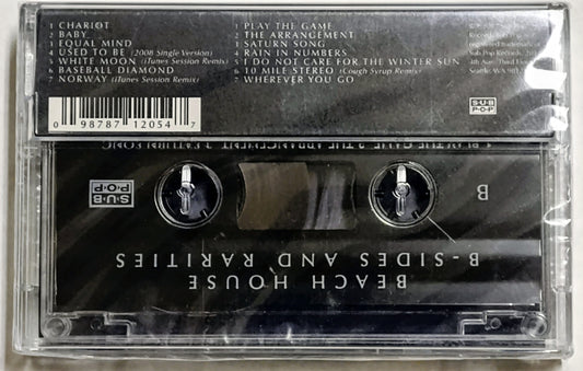 Beach House - "B-Sides And Rarities" - INDIE CASSETTE TAPE (Clear Shell) M/M (Sealed)