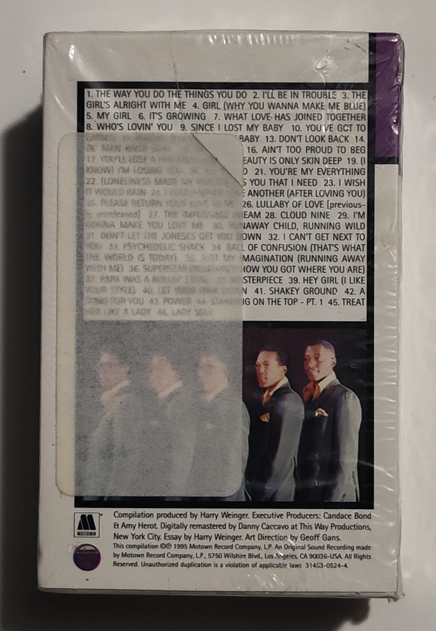 Temptations - "Anthology Series" - CASSETTE TAPE (2x) M/M (Sealed)