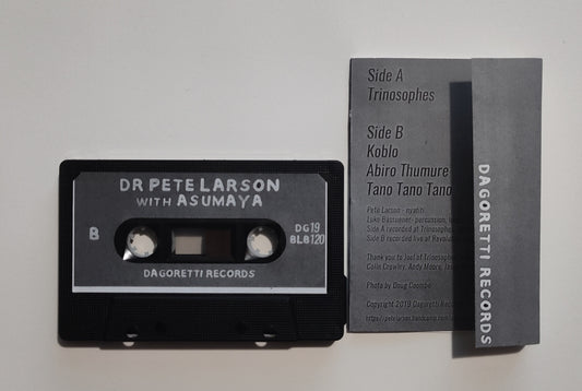 Dr. Pete Larson - "Dr. Pete Larson with Asumaya" - CASSETTE TAPE M/M