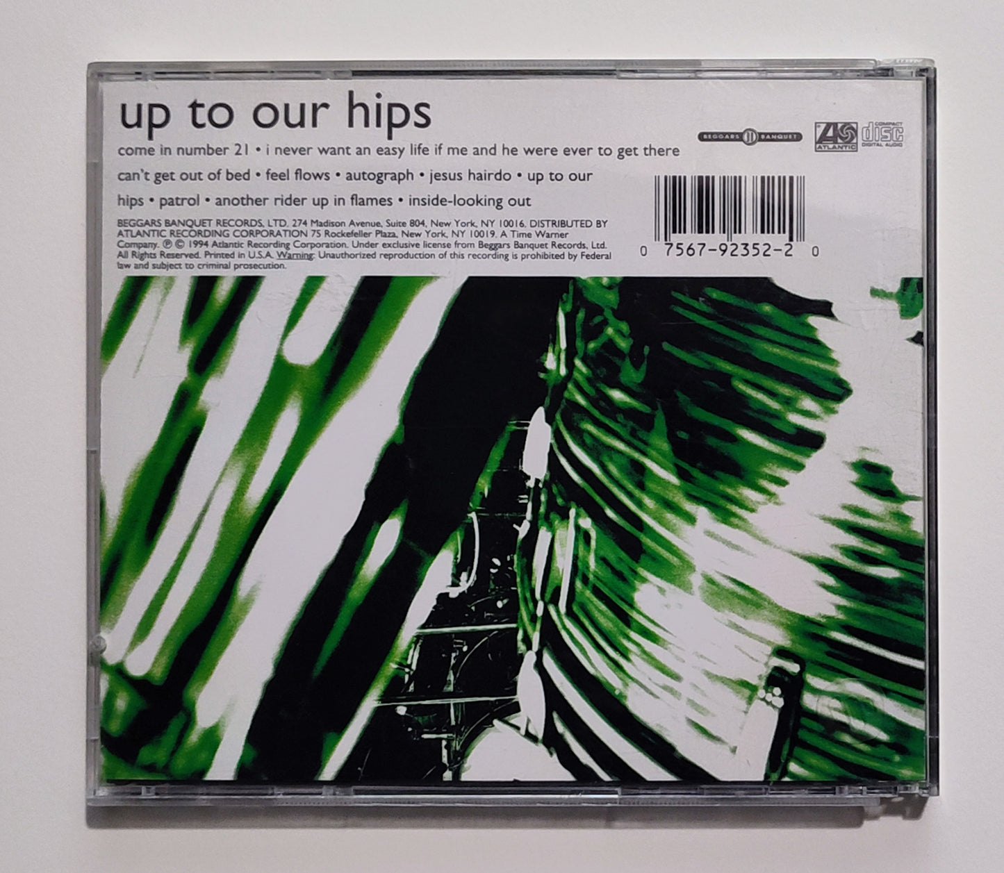 Charlatans - "Up To Our Hips" - COMPACT DISC (Promo Copy) NM/NM