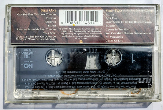 Elton John - “Love Songs” - CASSETTE TAPE VG+/VG+