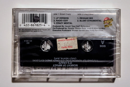 Moment Of Impact - "It's Crazy" - CASSETTE TAPE (Maxi Single) M/M (Sealed)