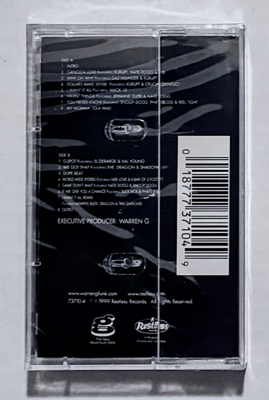 Warren G - “I Want It All” - CASSETTE TAPE M/M (Sealed with hype sticker)