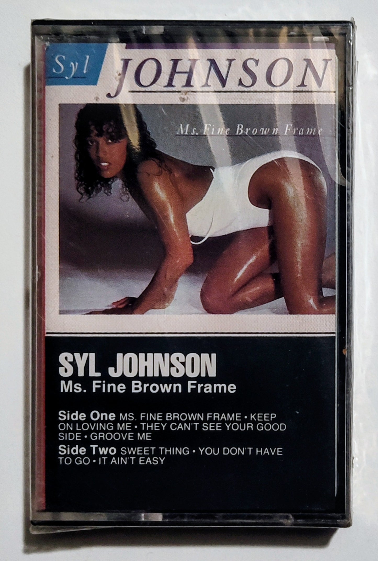 Syl Johnson - "Ms. Fine Brown" - CASSETTE TAPE NM/M (Sealed; tear in seal)