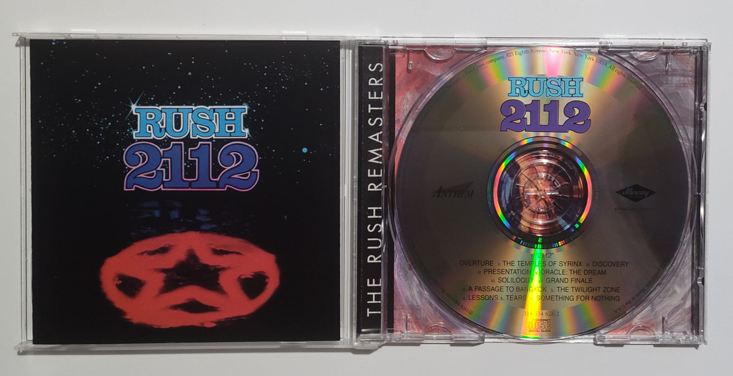 Rush - "2112 (Remastered)" - COMPACT DISC NM/NM