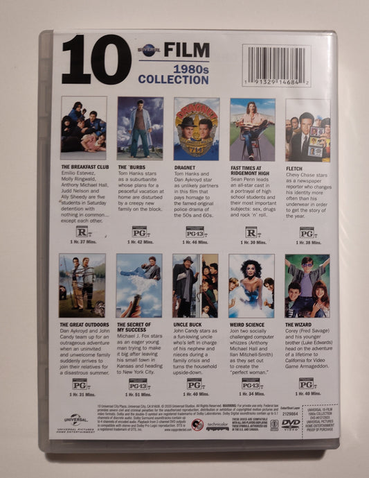 Universal 10-Film 1980s DVD Collection - DVD NM/NM
