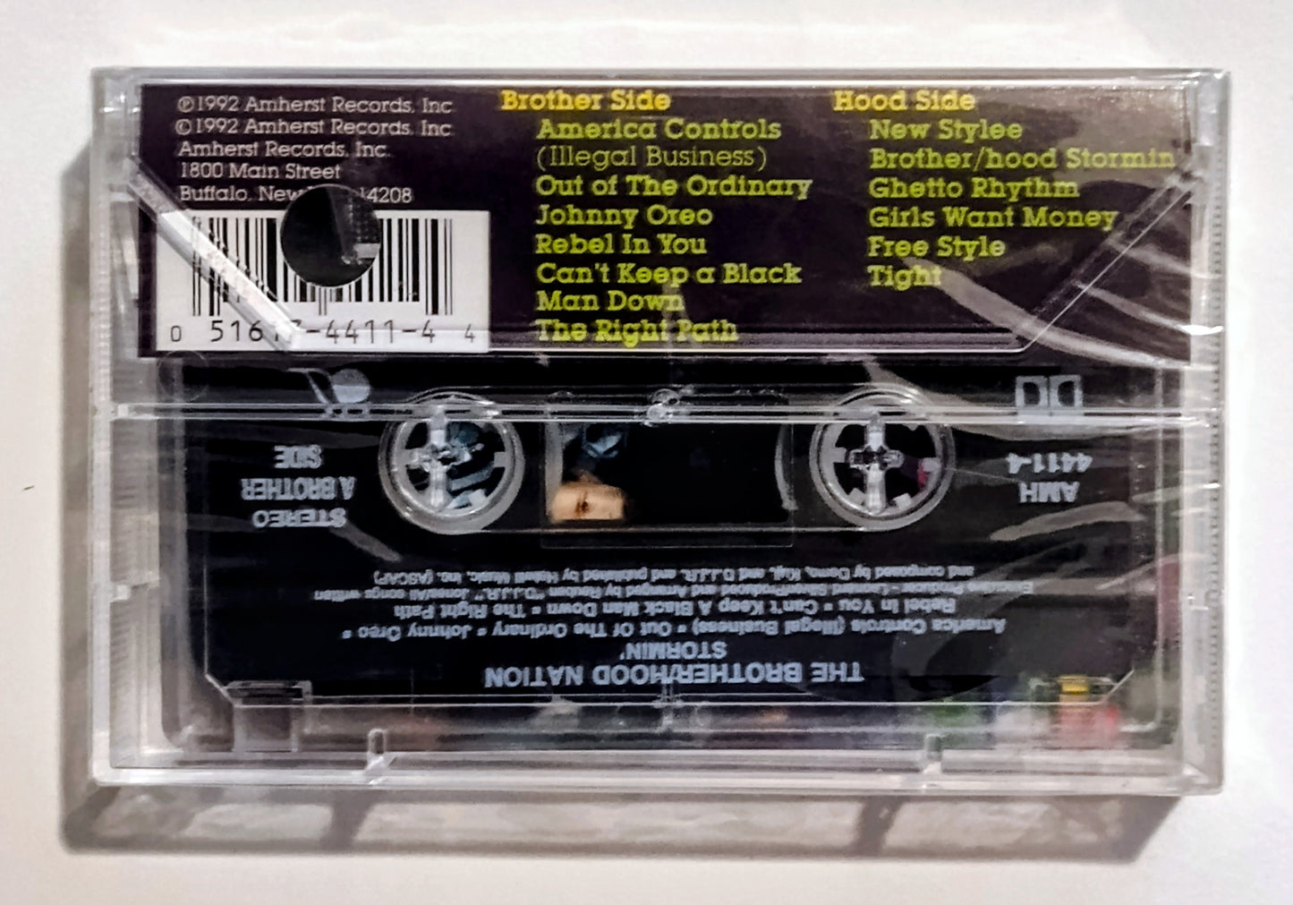 Brother/Hood Nation, The - "Stormin'" - CASSETTE TAPE (DOLBY) M/M (Sealed)