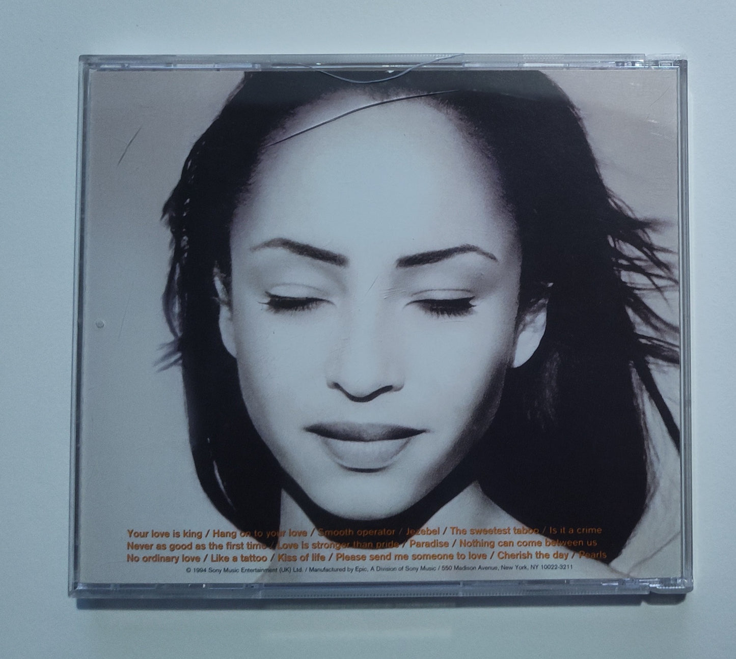 Sade - "The Best Of Sade" - COMPACT DISC VG+/VG