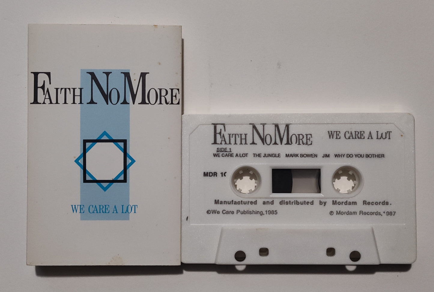 Faith No More (Chuck Mosley) - "We Care A Lot" - CASSETTE TAPE VG/VG