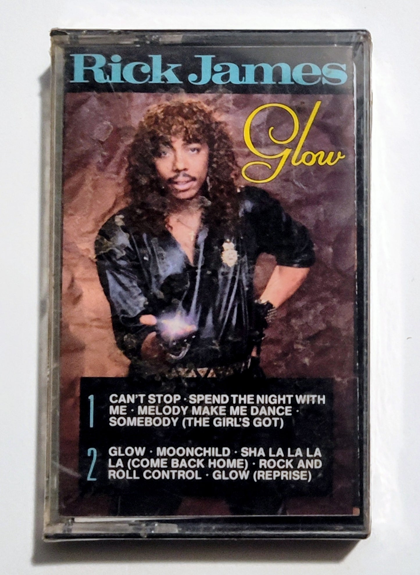 Rick James - "Glow" - CASSETTE TAPE (DOLBY) NM/M (Sealed)