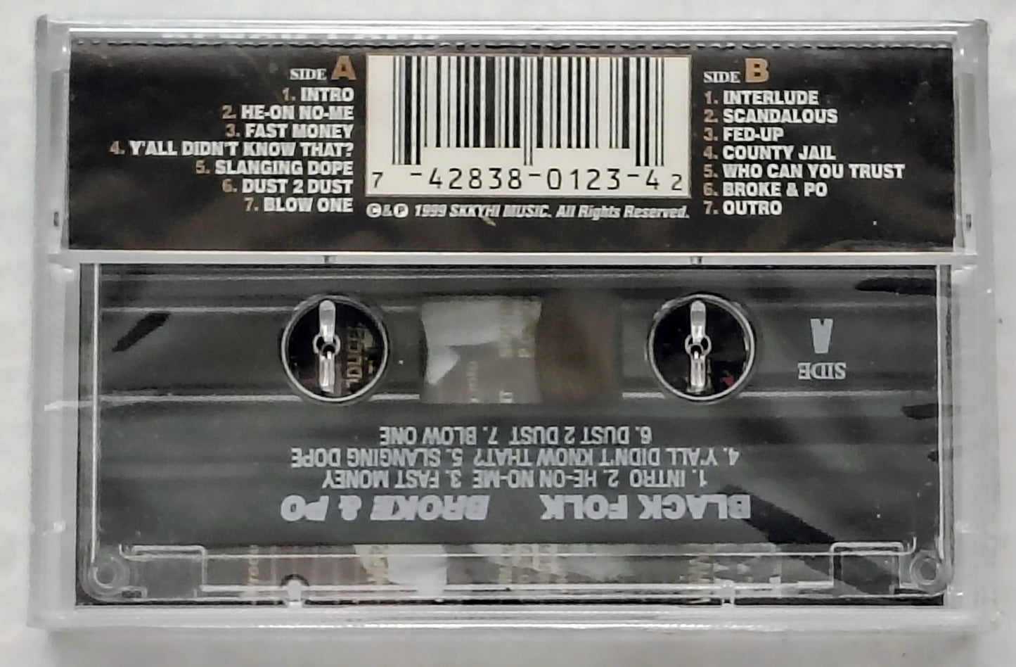 Black Folk - "Broke & Po" - CASSETTE TAPE M/M (Sealed)