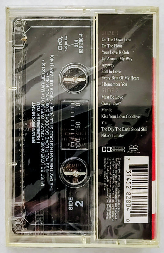 Brian McKnight - "I Remember You" - CASSETTE TAPE NM/M (Sealed with hype sticker)