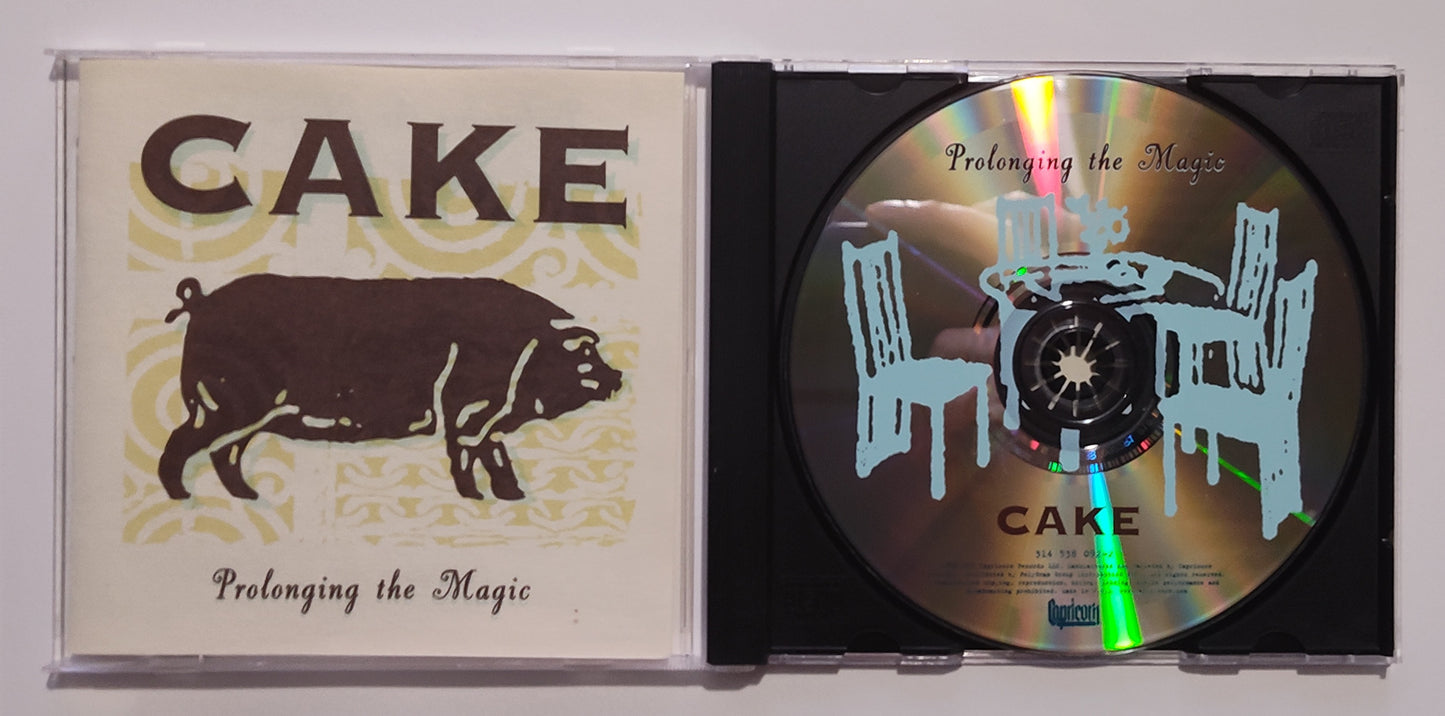 Cake - "Prolonging The Magic" - COMPACT DISC VG+/G+