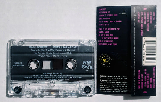 Main Source - "Breaking Atoms" - CASSETTE TAPE VG+/VG+