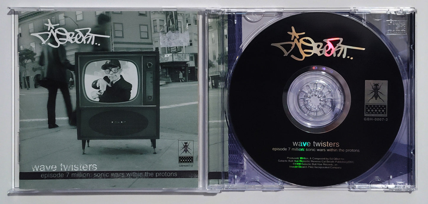 DJ Qbert - "Wave Twisters" - COMPACT DISC VG/G