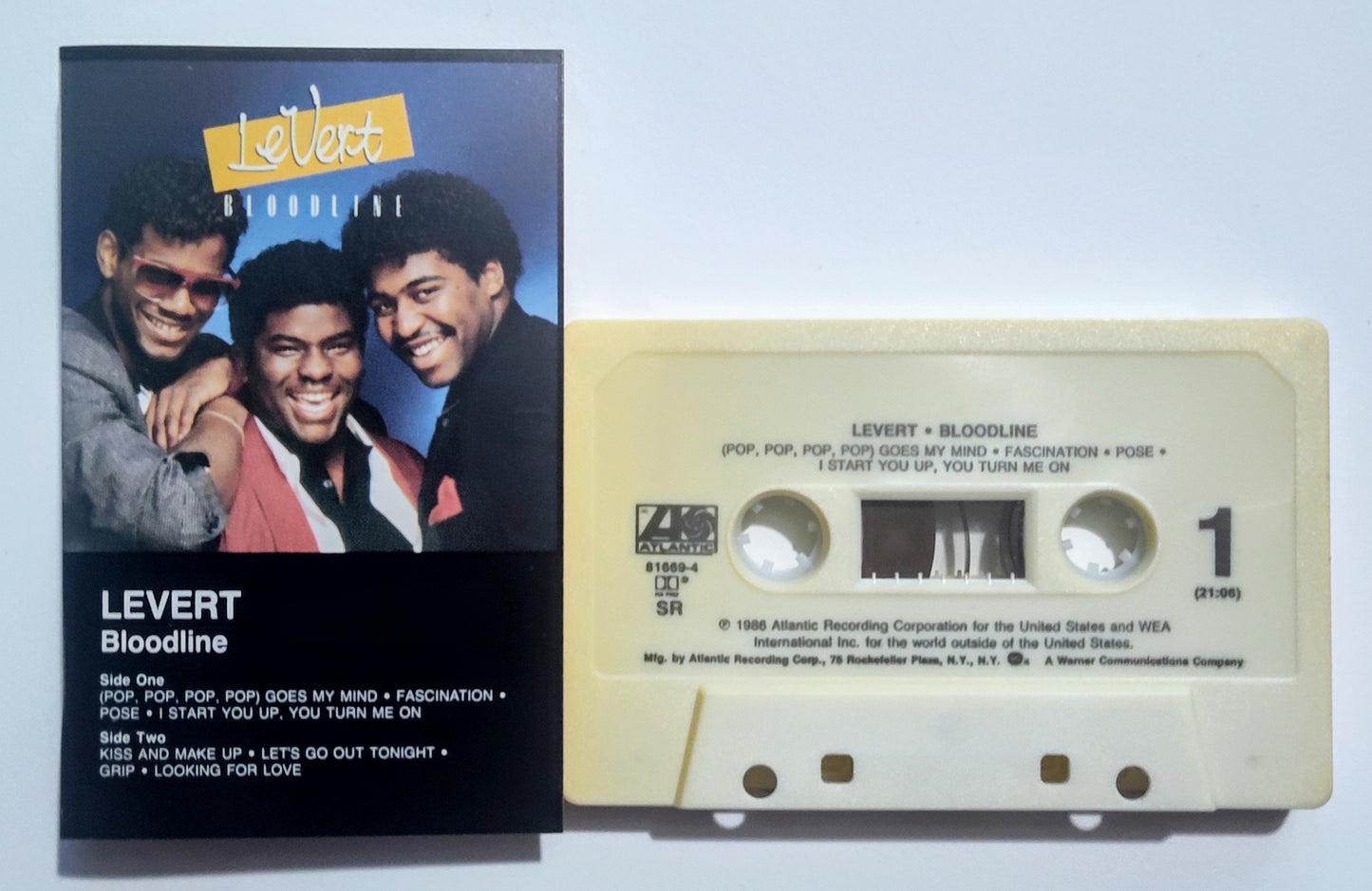 LeVert - "Bloodline" - CASSETTE TAPE (SR; DOLBY) VG/VG