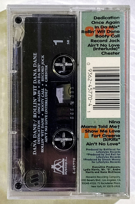 Dana Dane - “Rollin’ Wit Dana Dane” - CASSETTE TAPE M/M (Sealed)