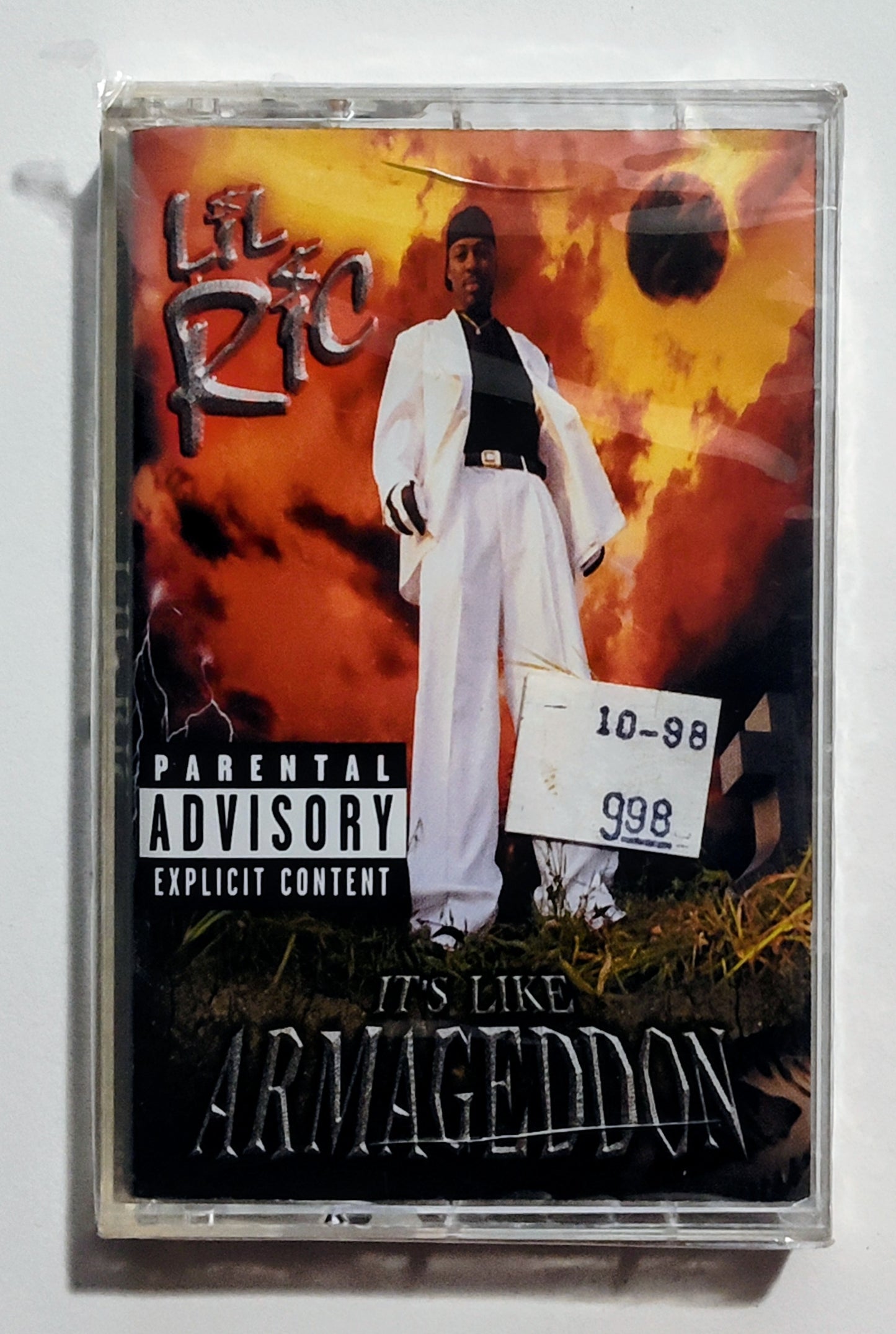 Lil' Ric - "It's Like Armageddon" - CASSETTE TAPE VG+/M (Sealed; Cracked case)