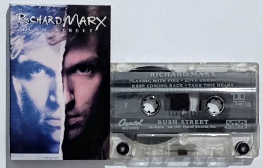 Richard Marx - “Rush Street” - CASSETTE TAPE VG/VG