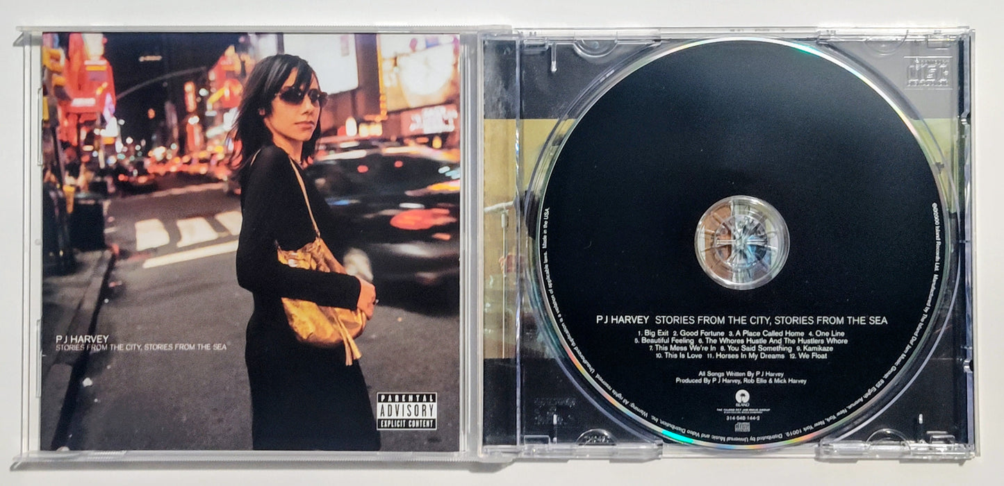 P.J. Harvey - "Stories From The City, Stories From The Sea" - COMPACT DISC VG+/NM