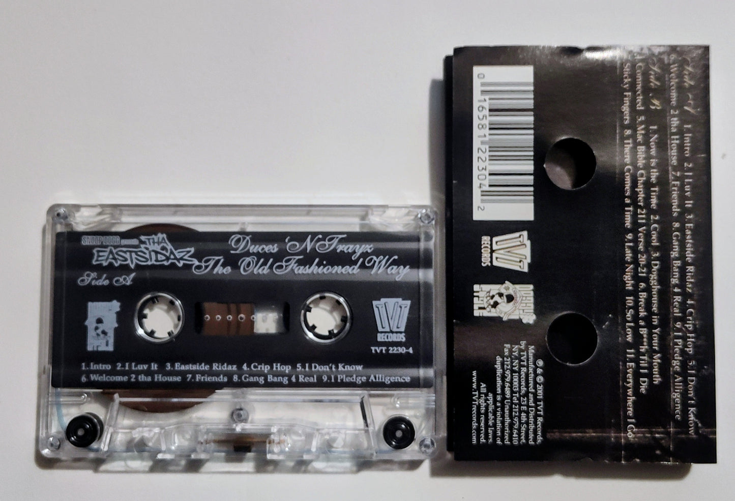 Snoop Dogg Presents - "Tha Eastsidaz: Duces 'N Trayz The Old Fashioned Way" - CASSETTE TAPE VG+/VG+