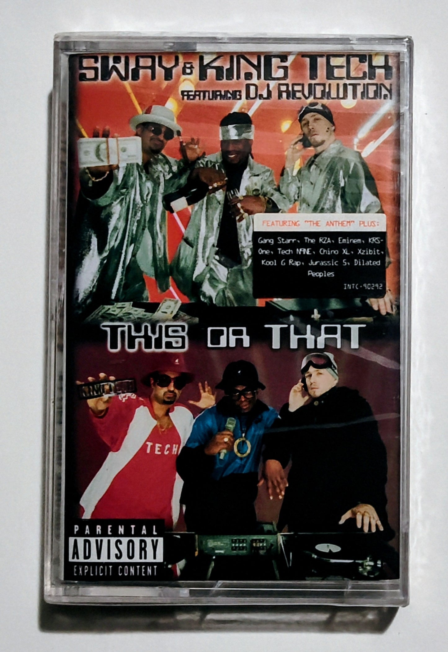 Sway & King Tech - "This Or That" - CASSETTE TAPE NM/M (Sealed; crack in spine of case)