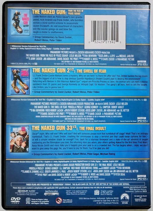 Naked Gun Trilogy DVD