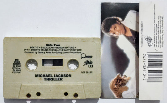 Michael Jackson - "Thriller" - CASSETTE TAPE VG/VG