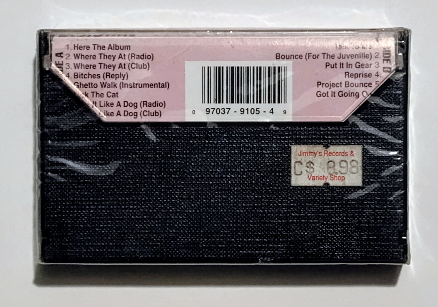 D.J. Jimi - "It's Jimi" - CASSETTE TAPE NM/M (Sealed with hype sticker; tiny crack in spine of case)