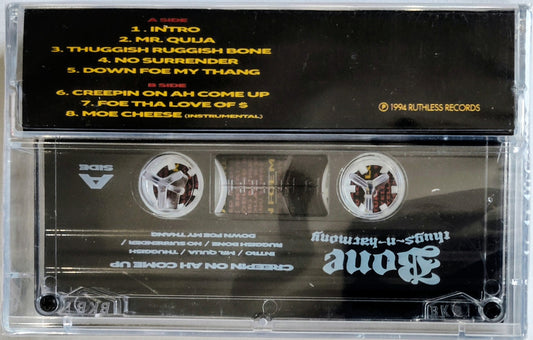 Bone Thugs-N-Harmony - "Creepin On Ah Come Up" - CASSETTE TAPE (Italy "Fan Club" Import) M/M (Sealed)