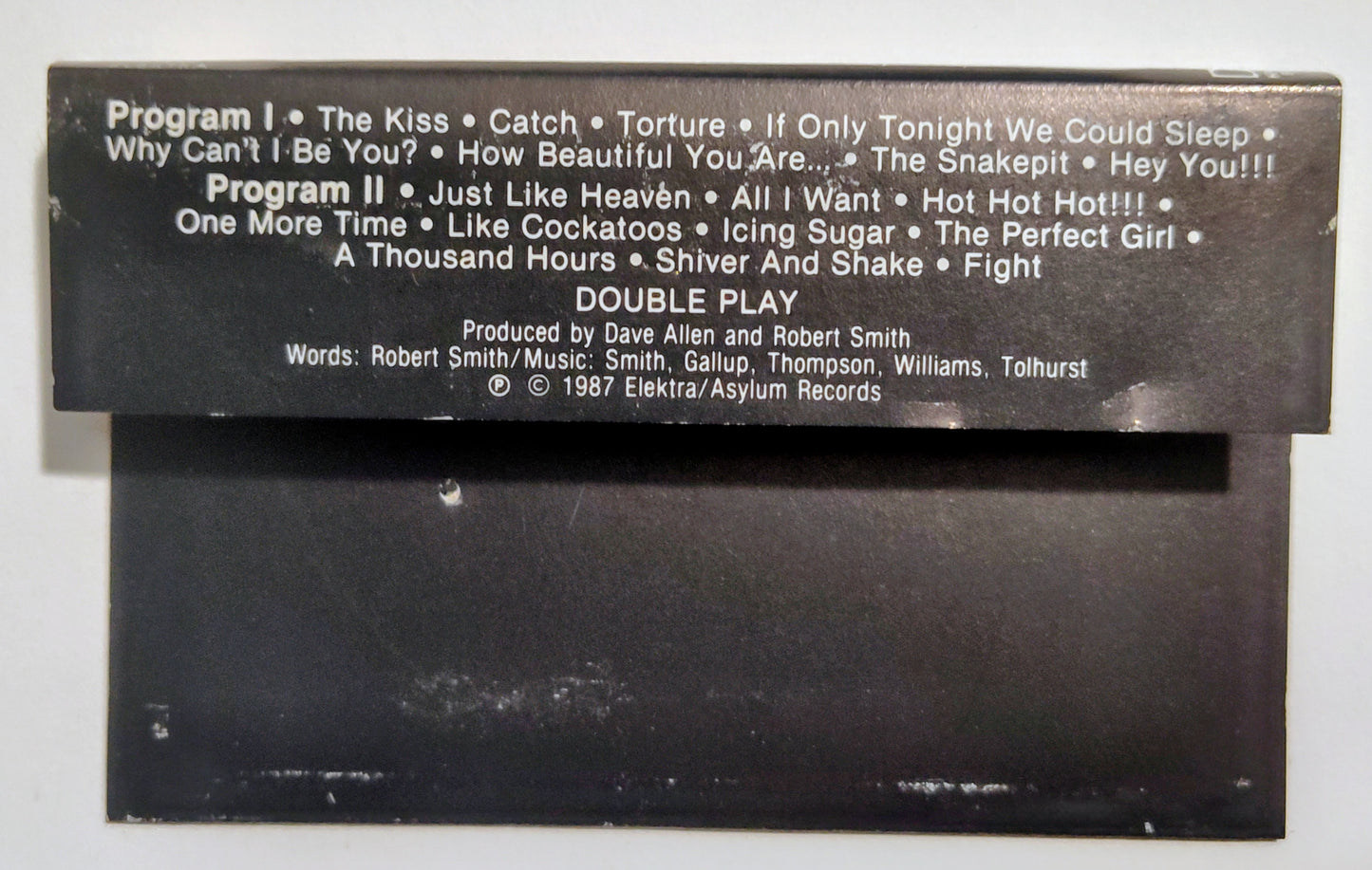 Cure, The - "Kiss Me, Kiss Me, Kiss Me" - CASSETTE TAPE (BMG) VG/VG