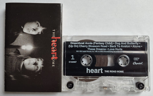 Heart - “The Road Home (Acoustic Live Album)” - CASSETTE TAPE (BMG) VG+/VG+