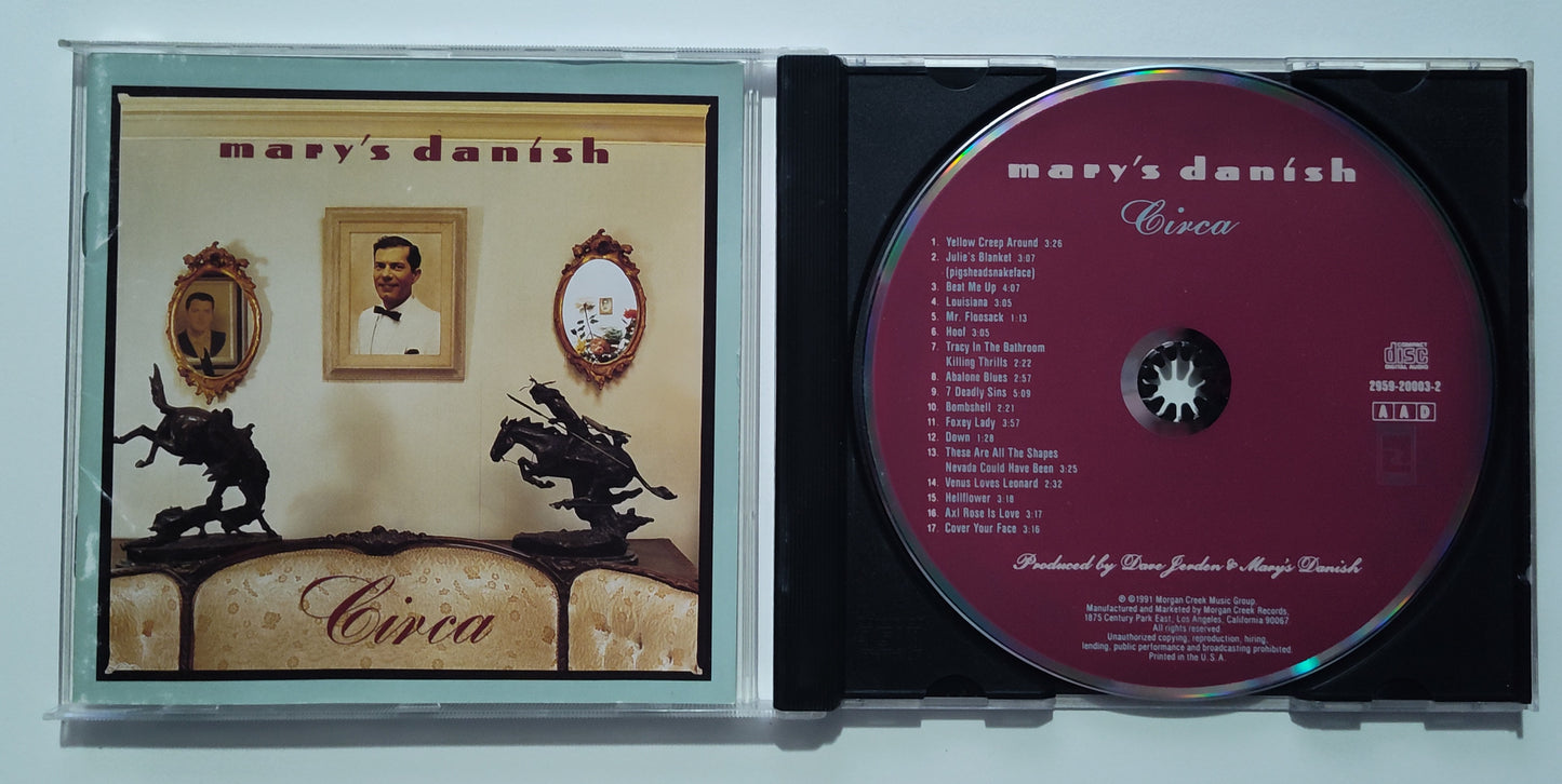Mary's Danish - "Circa" - COMPACT DISC VG/VG