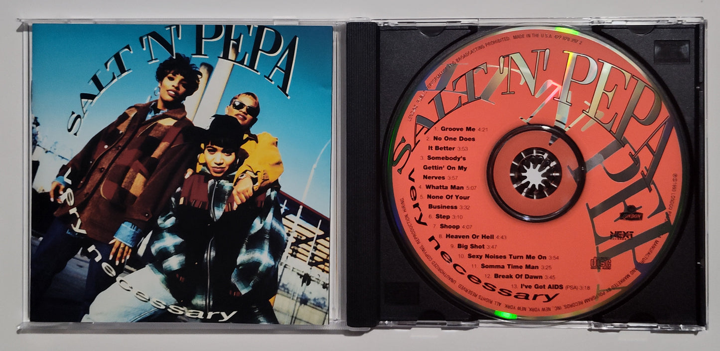 Salt 'N' Pepa - "Very Necessary" - COMPACT DISC VG+/VG+