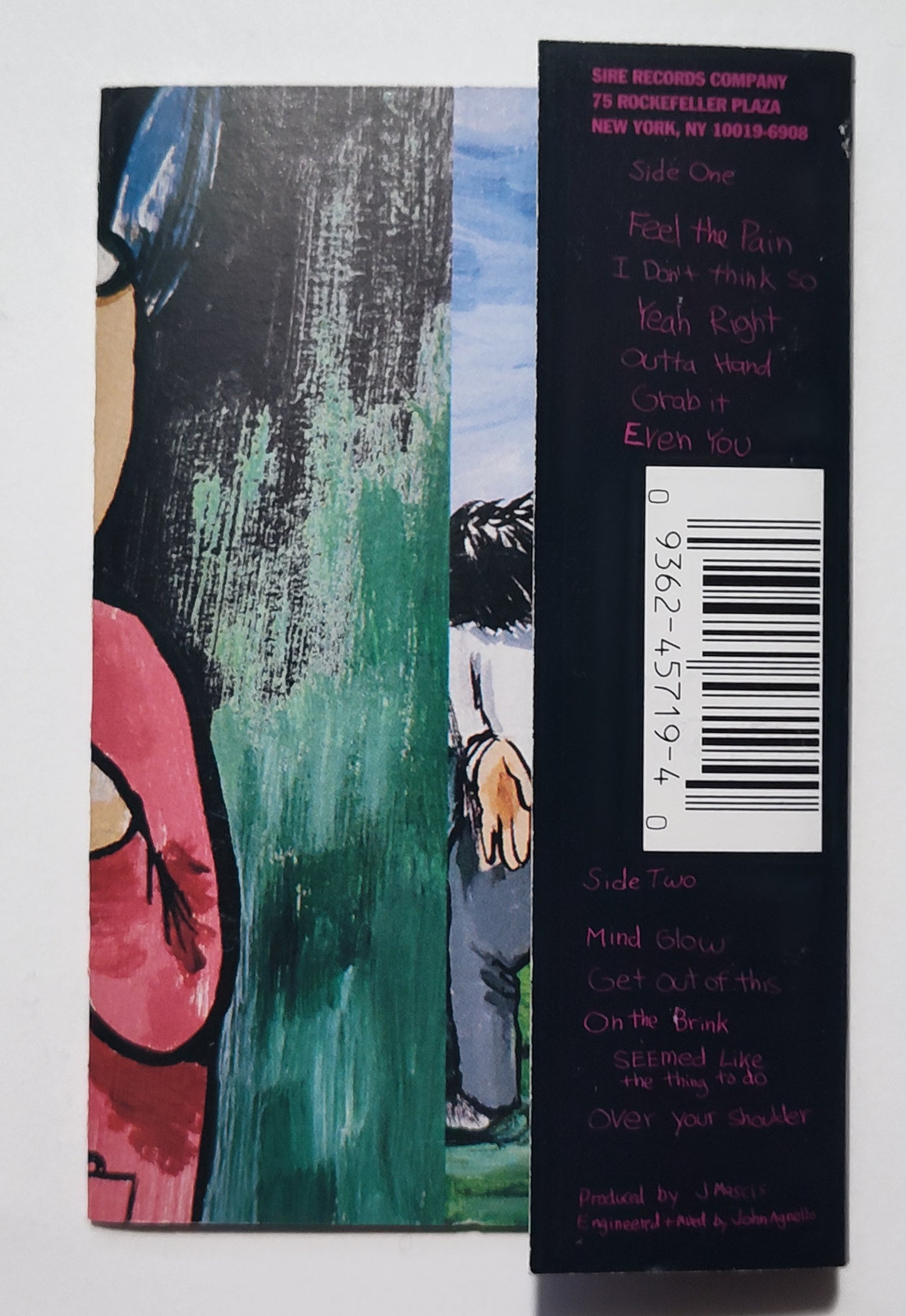 Dinosaur Jr - "Without A Sound" - CASSETTE TAPE (SR; DOLBY HX PRO B NR) VG+/VG+