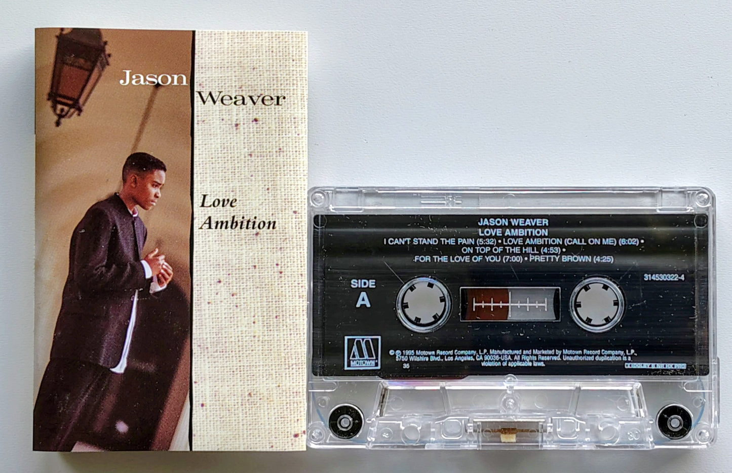 Jason Weaver - “Love Ambition” - CASSETTE TAPE (2 options)