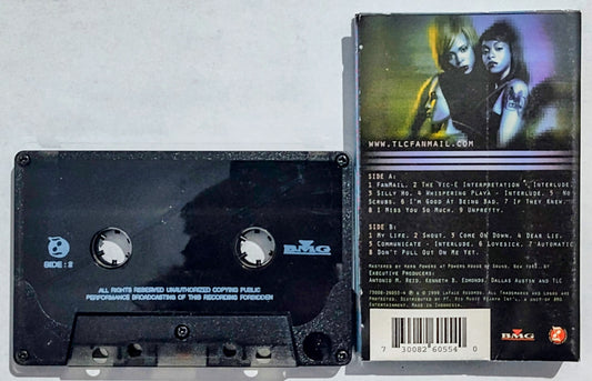 TLC - “Fanmail” - CASSETTE TAPE (Indonesia) VG+/VG+