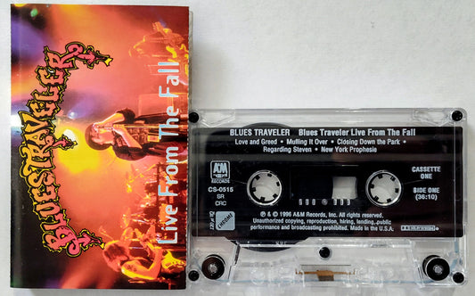 Blues Traveler - “Live From The Fall (Tape 1 Only)” - CASSETTE TAPE VG+/VG+ *🚨*