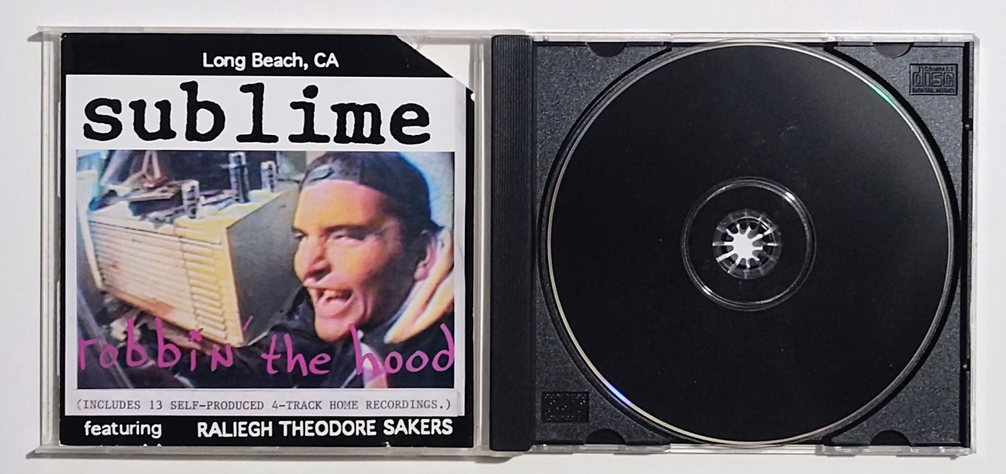 Sublime - "Robbin' The Hood" - COMPACT DISC G+/G+ (Cut booklet; plays perfect)