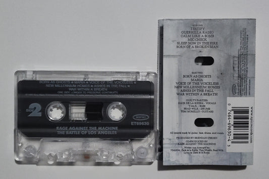 Rage Against The Machine - "The Battle Of Los Angeles" - CASSETTE TAPE NM/NM